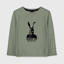 Лонгслив хлопковый детский Wake Up 28:06:42:12, цвет: авокадо