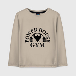 Детский лонгслив Power House Gym