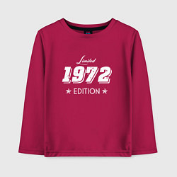 Детский лонгслив Limited Edition 1972