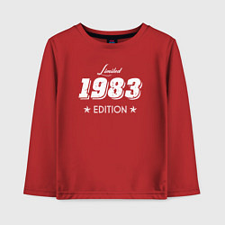 Детский лонгслив Limited Edition 1983