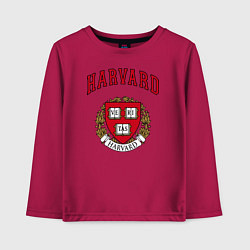 Детский лонгслив Harvard university