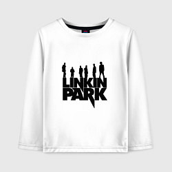 Лонгслив хлопковый детский Linkin Park, цвет: белый