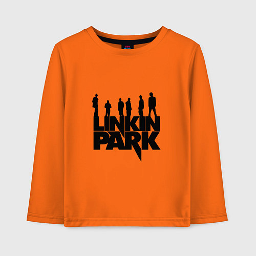 Детский лонгслив Linkin Park / Оранжевый – фото 1