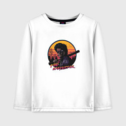 Лонгслив хлопковый детский The BabySitter, цвет: белый