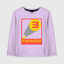 Лонгслив хлопковый детский The Eminem Show, цвет: лаванда
