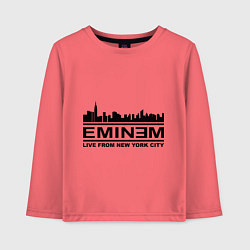 Детский лонгслив Eminem: Live from NY