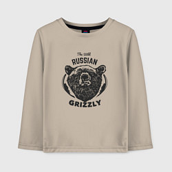Детский лонгслив Russian Grizzly