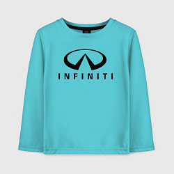 Детский лонгслив Infiniti logo