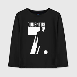 Детский лонгслив Juventus: Ronaldo 7