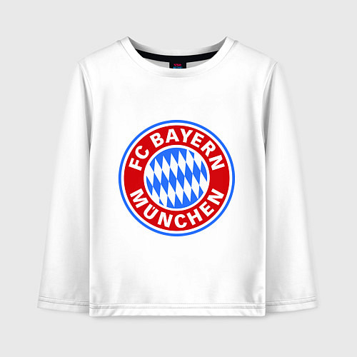 Детский лонгслив Bayern Munchen FC / Белый – фото 1