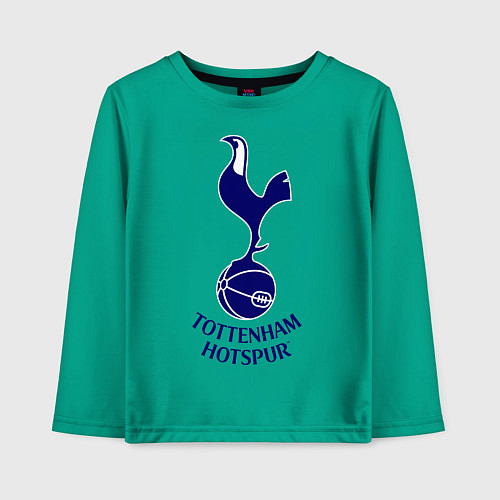 Детский лонгслив Tottenham FC / Зеленый – фото 1