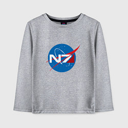 Детский лонгслив NASA N7