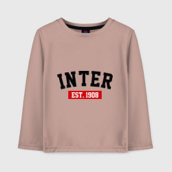 Детский лонгслив FC Inter Est. 1908