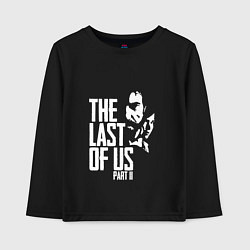 Лонгслив хлопковый детский The last of us: Part II, цвет: черный