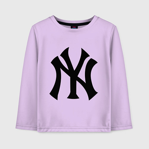 Детский лонгслив New York Yankees / Лаванда – фото 1