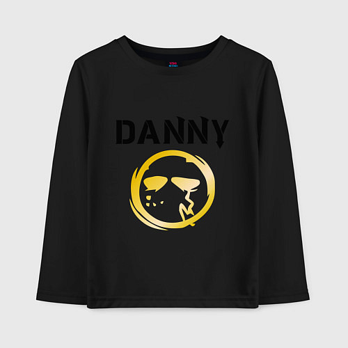 Детский лонгслив HU: Danny / Черный – фото 1