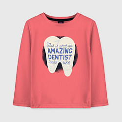 Детский лонгслив Amazing Dentist