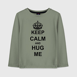 Детский лонгслив Keep Calm & Hug Mе