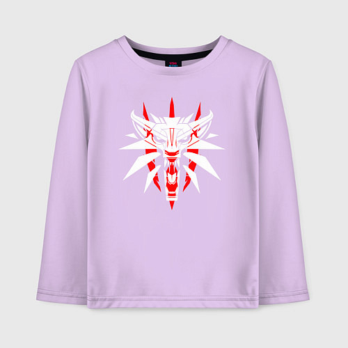 Детский лонгслив Амулет ведьмака / Лаванда – фото 1