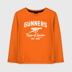 Лонгслив хлопковый детский Arsenal Guinners, цвет: оранжевый