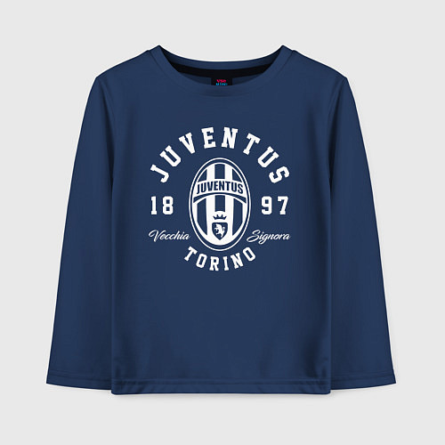 Детский лонгслив Juventus 1897: Torino / Тёмно-синий – фото 1