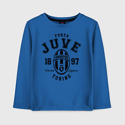 Лонгслив хлопковый детский Forza Juve 1897: Torino, цвет: синий