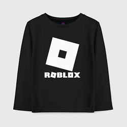 Лонгслив хлопковый детский ROBLOX, цвет: черный