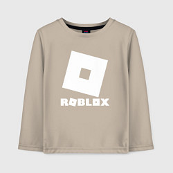 Лонгслив хлопковый детский ROBLOX, цвет: миндальный