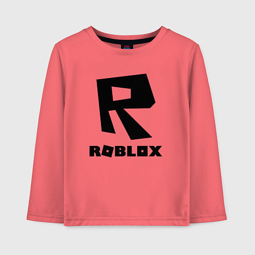 Детский лонгслив ROBLOX / Коралловый – фото 1