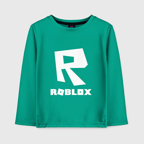 Детский лонгслив ROBLOX / Зеленый – фото 1