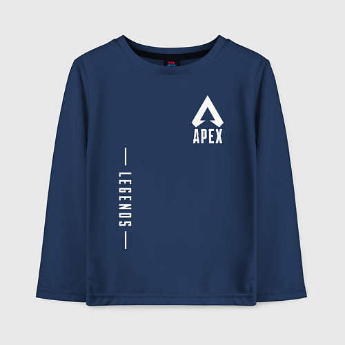 Детский лонгслив Apex Legends Gamer / Тёмно-синий – фото 1