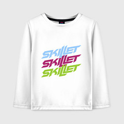 Детский лонгслив Skillet Tricolor