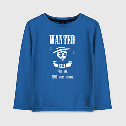 Детский лонгслив Wanted Poco