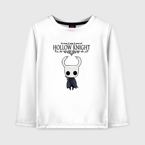 Детский лонгслив HOLLOW KNIGHT / Белый – фото 1