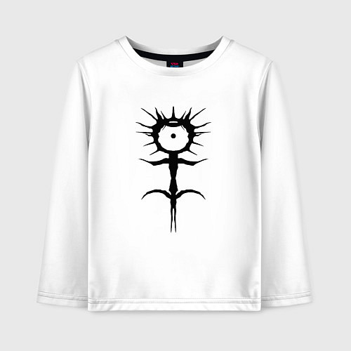 Детский лонгслив GHOSTEMANE / Белый – фото 1