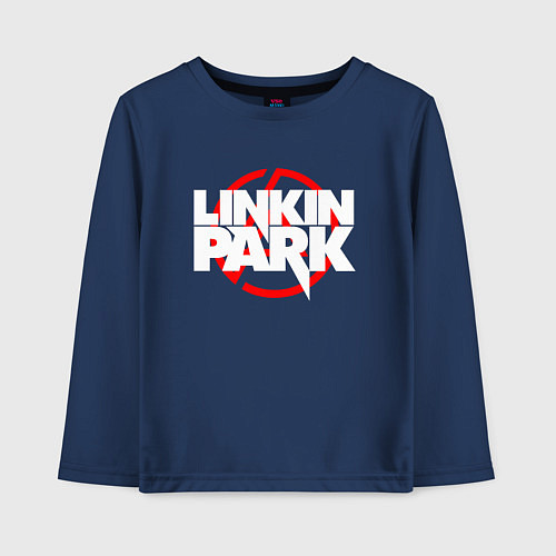 Детский лонгслив LINKIN PARK / Тёмно-синий – фото 1