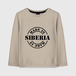 Детский лонгслив Made in Siberia