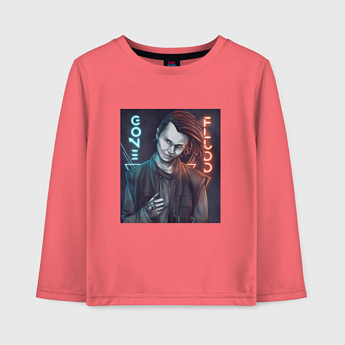Детский лонгслив GONE Fludd / Коралловый – фото 1