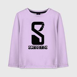 Детский лонгслив Scorpions logo