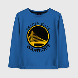 Лонгслив хлопковый детский GOLDEN STATE WARRIORS, цвет: синий