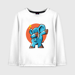 Детский лонгслив Dab Elephant