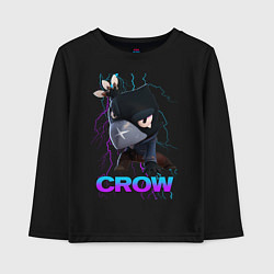 Детский лонгслив Brawl Stars CROW