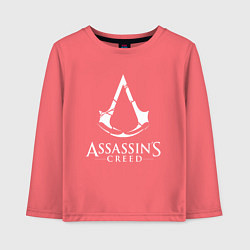 Лонгслив хлопковый детский Assassin’s Creed, цвет: коралловый