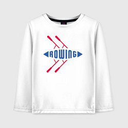 Детский лонгслив Академическая гребля