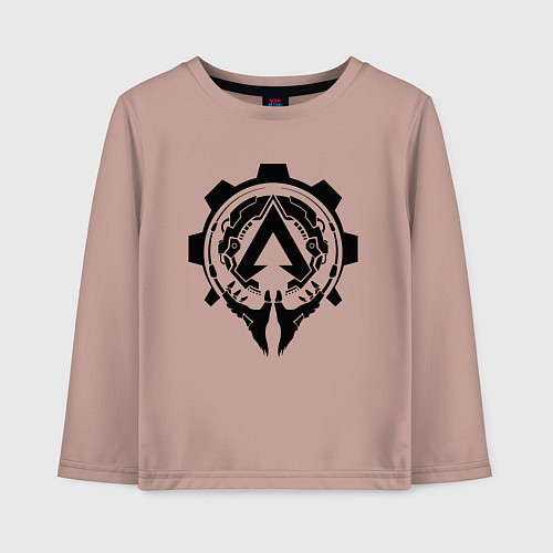 Детский лонгслив APEX LEGENDS / Пыльно-розовый – фото 1