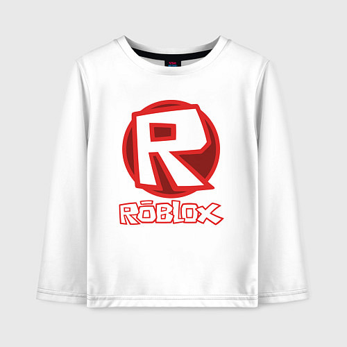 Детский лонгслив ROBLOX / Белый – фото 1