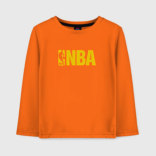 Детский лонгслив NBA GOLD / Оранжевый – фото 1