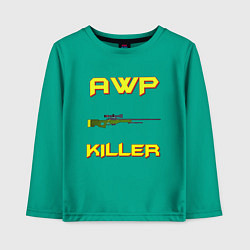 Детский лонгслив AWP killer 2