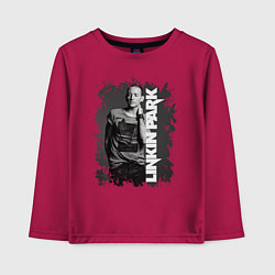 Лонгслив хлопковый детский LINKIN PARK, цвет: маджента