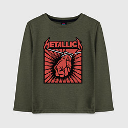 Детский лонгслив Metallica